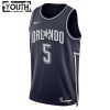Dres Orlando Magic Paolo Banchero Nike 2023-24 City Edition Navy Swingman - Dječji